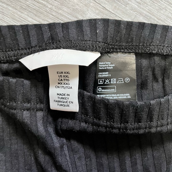 H&M Black Lounge Pants - Picture 3 of 3